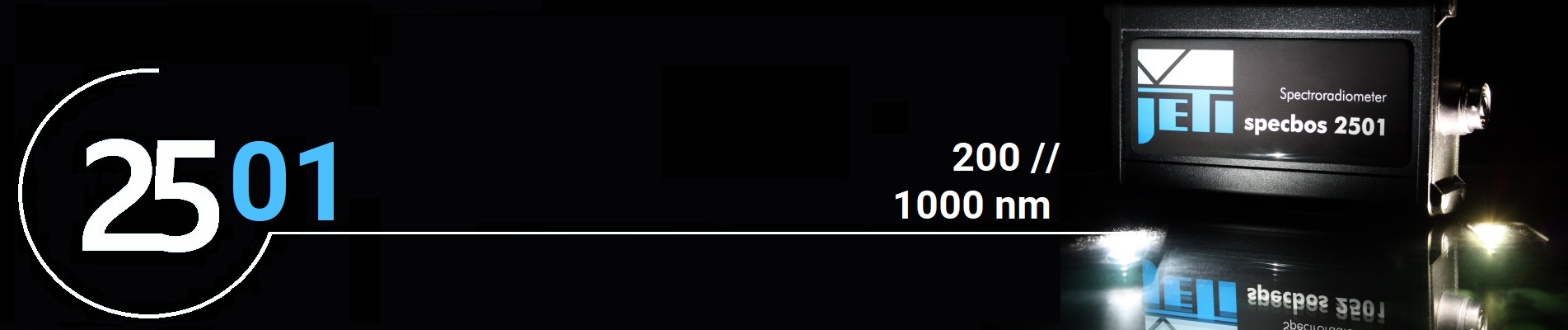 New spectroradiometer JETI specbos 2501