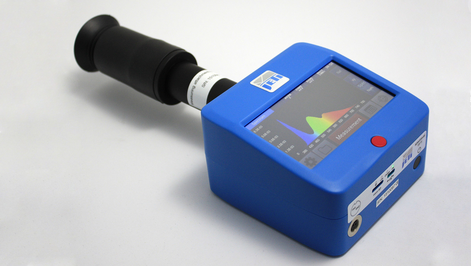 spectraval 1511 with stray light protection tube